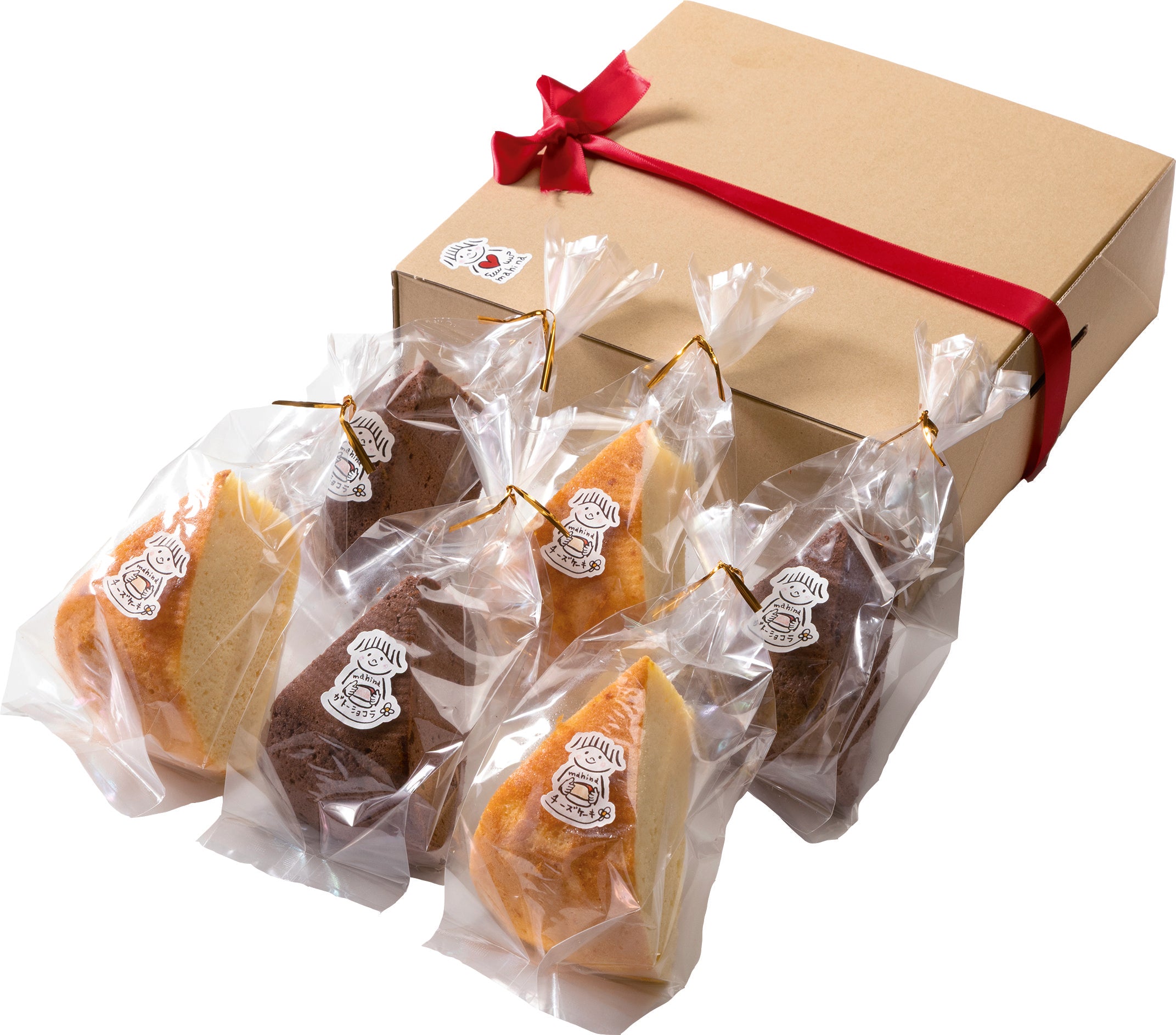 【藤丸限定】米粉を使ったチーズケーキ＆ガトーショコラセット【冷凍】